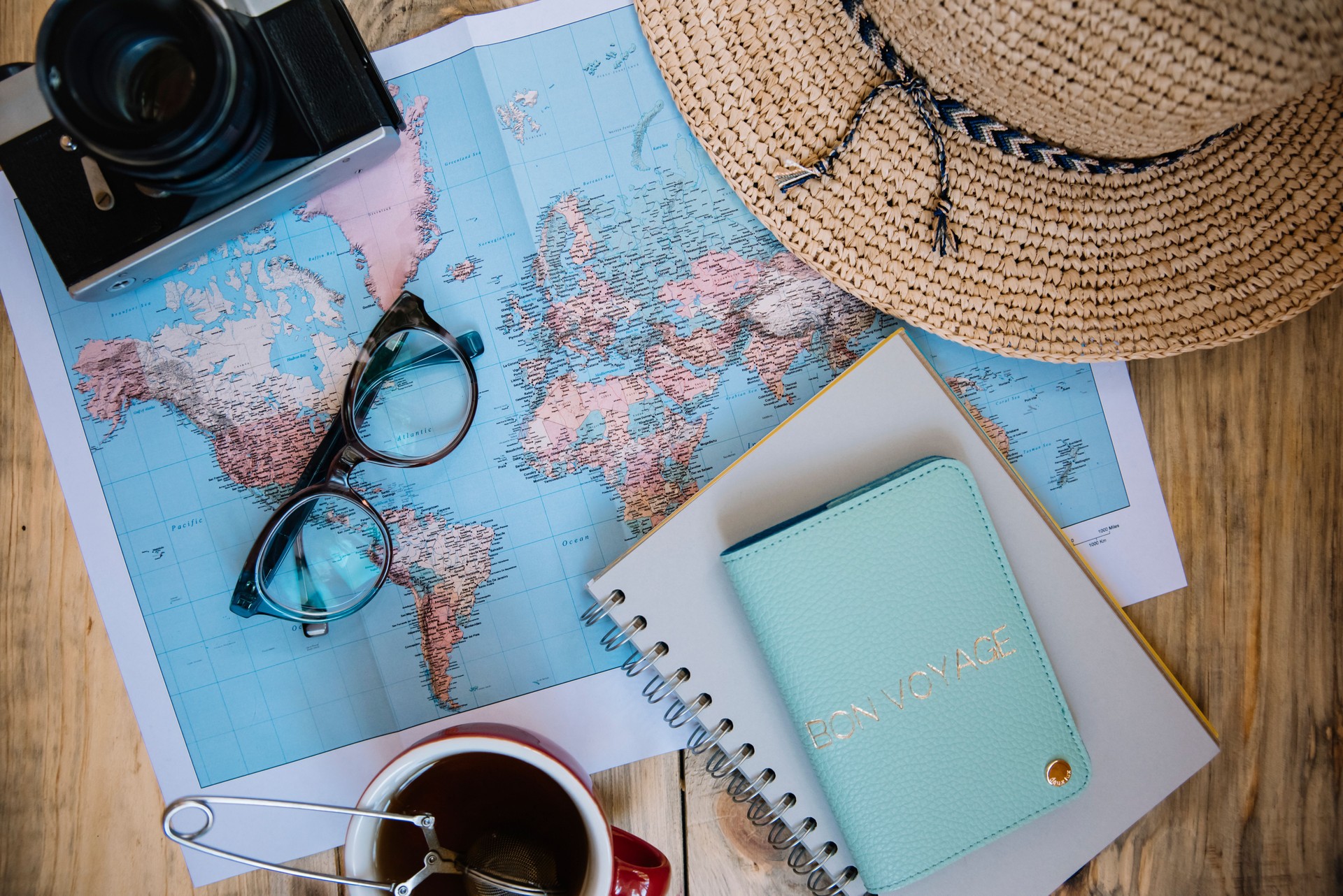 Travel preparations essentials.